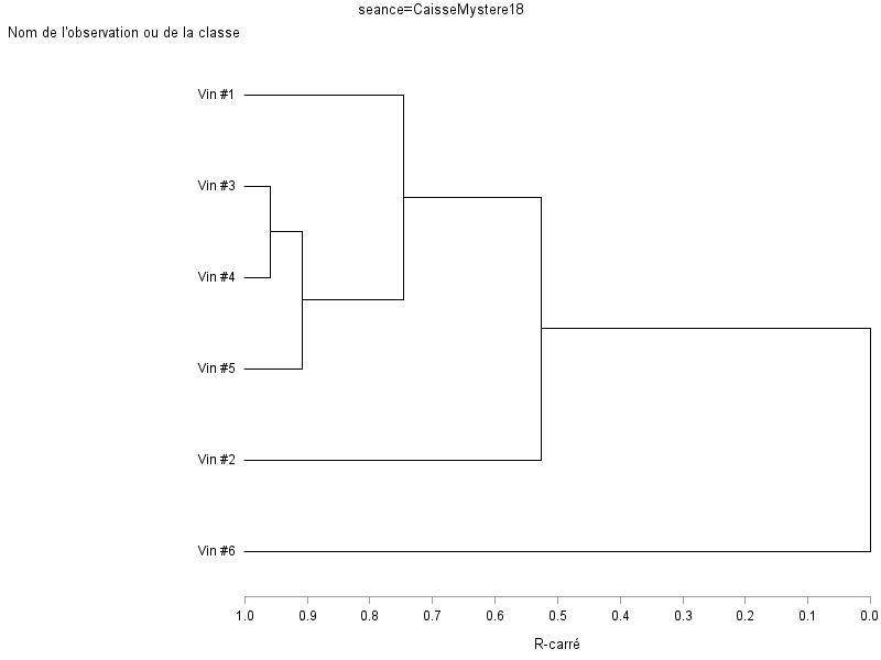 Sortie graphique de Proc Tree