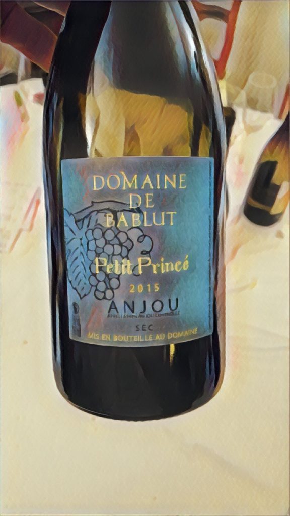 Domaine de Bablut, Petit Princé, Anjou 2015