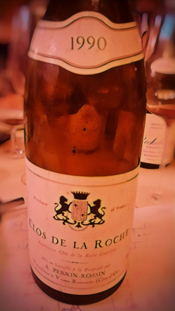 Clos de la Roche Grand Cru, A Pernin-Rossin, 1990