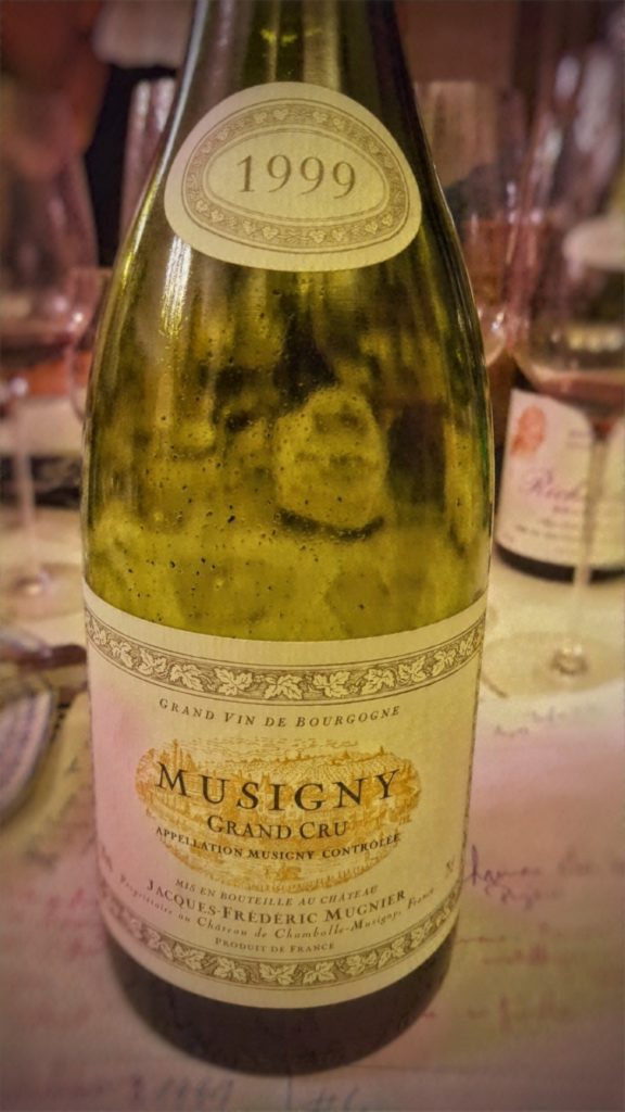 Musigny Grand Cru, Jacque-Frédéric Mugnier, 1999