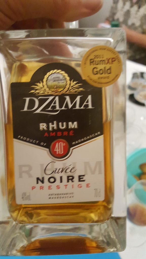 Rhum ambré, Dzama, cuvée Noire prestige