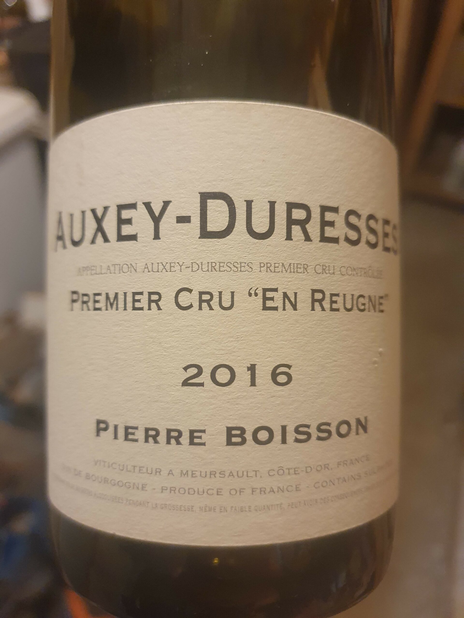 Auxey-Duresses Pierre Boisson